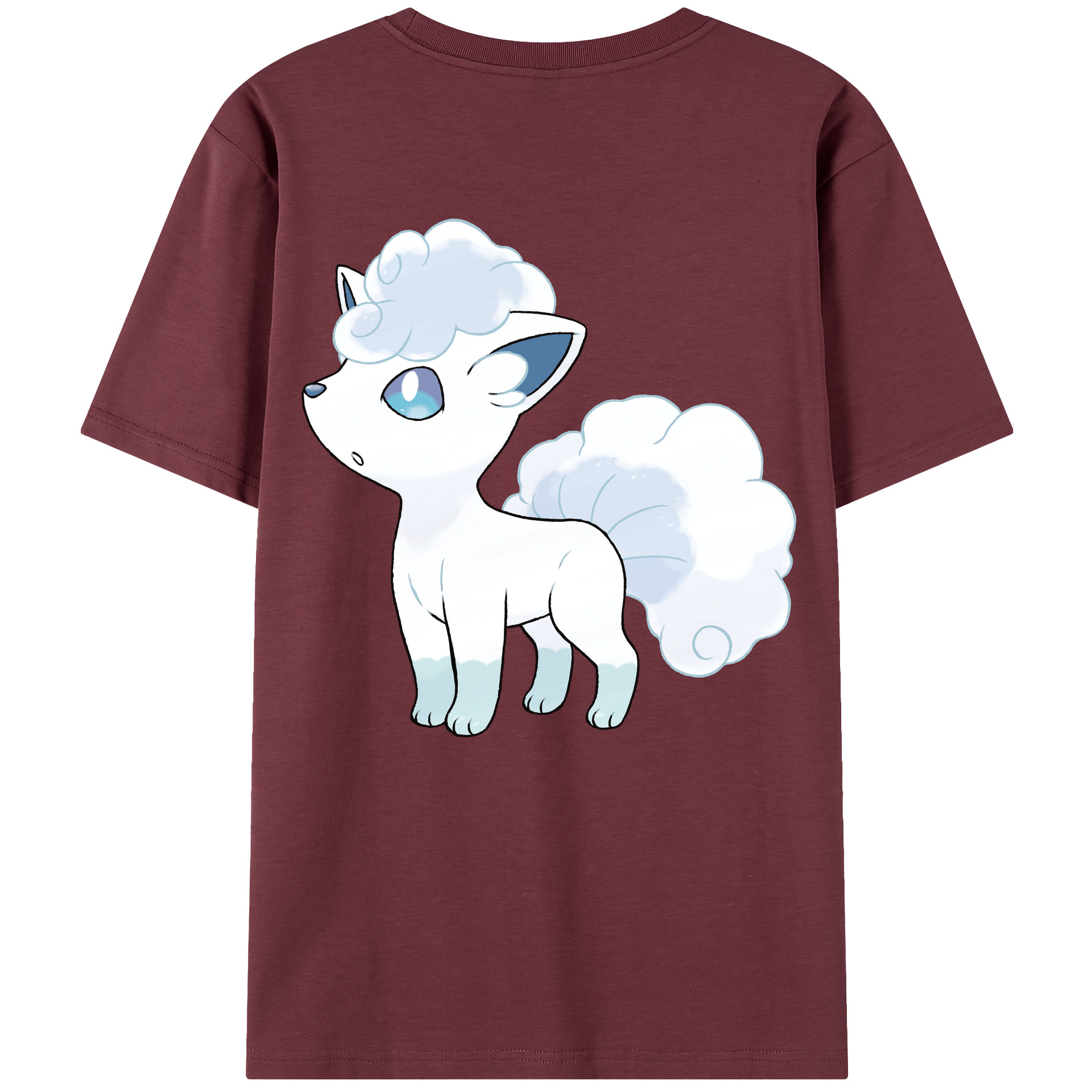 （画像用） ポケットモンスター Pokémon 綿100％半袖Tシャツ（背面プリント）